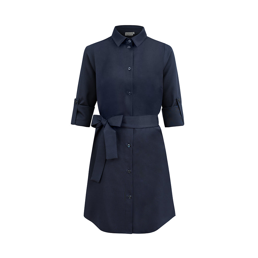Numoco 288-1 Shirt dress with buttons - dark blue