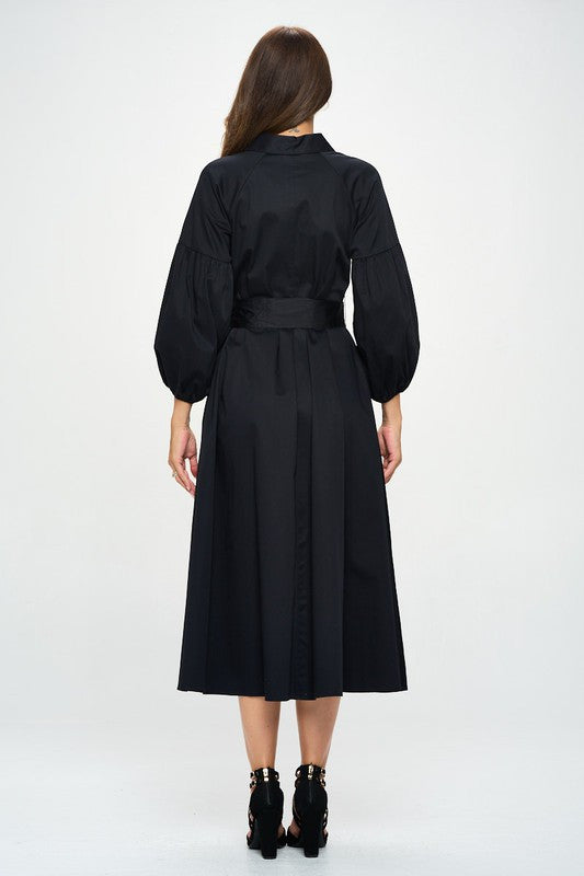Maxi Shirt Dress