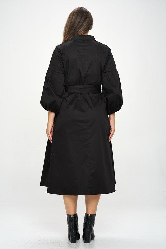 Maxi Shirt Dress