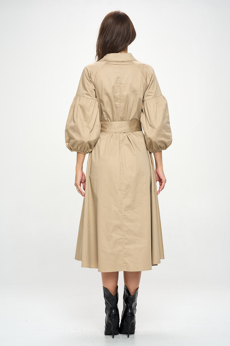 Maxi Shirt Dress
